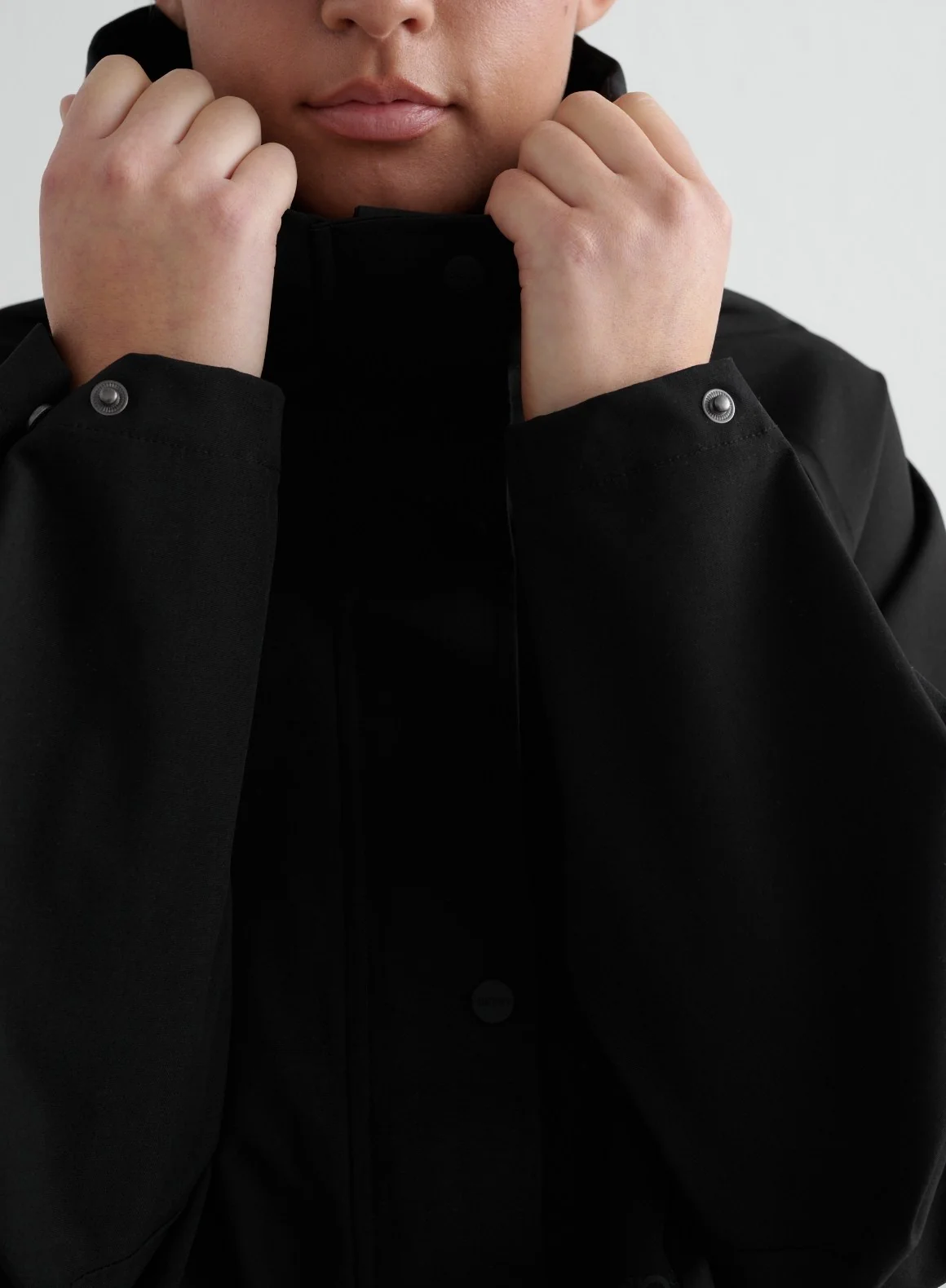 Black Waterproof Parka - Image 6