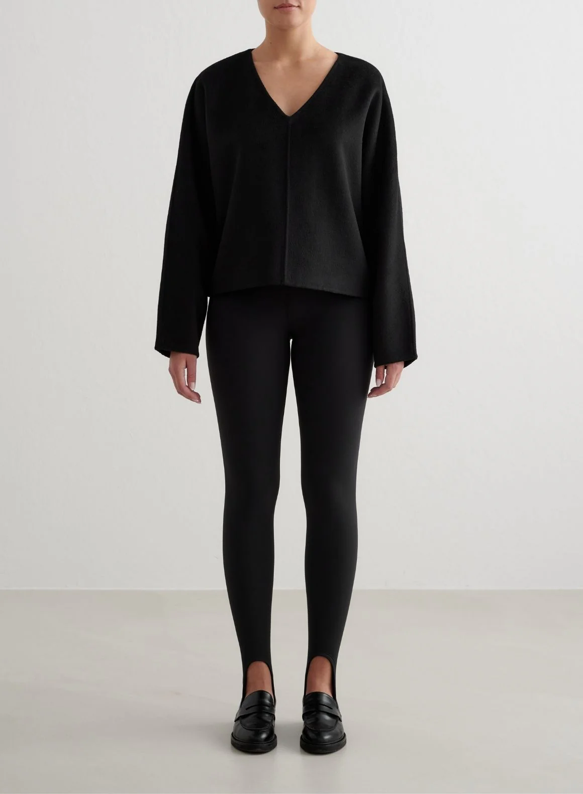 Black Wool Sweatshirt - Image 4