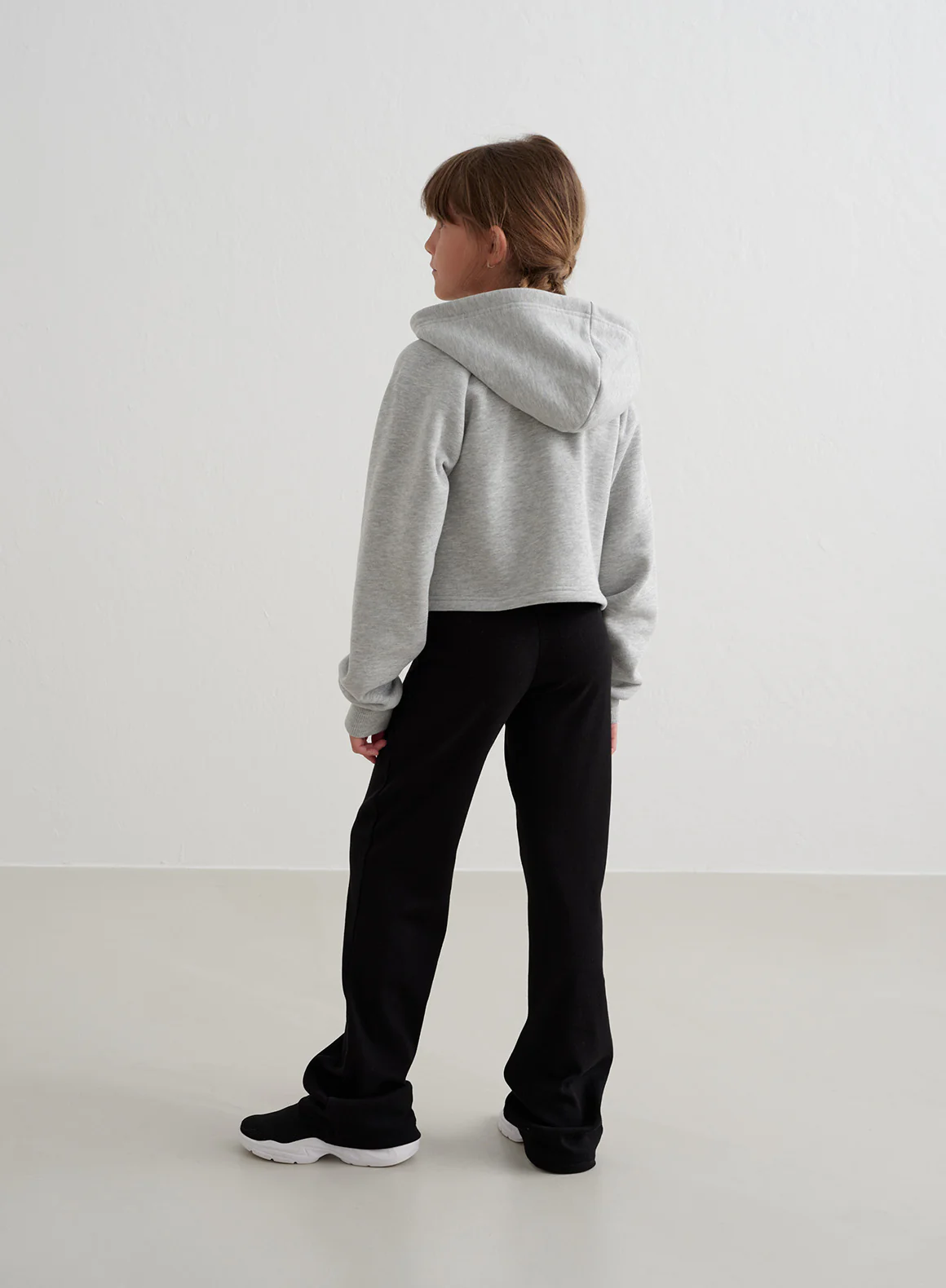 Black Young Ease Ribbed Pants - Image 5