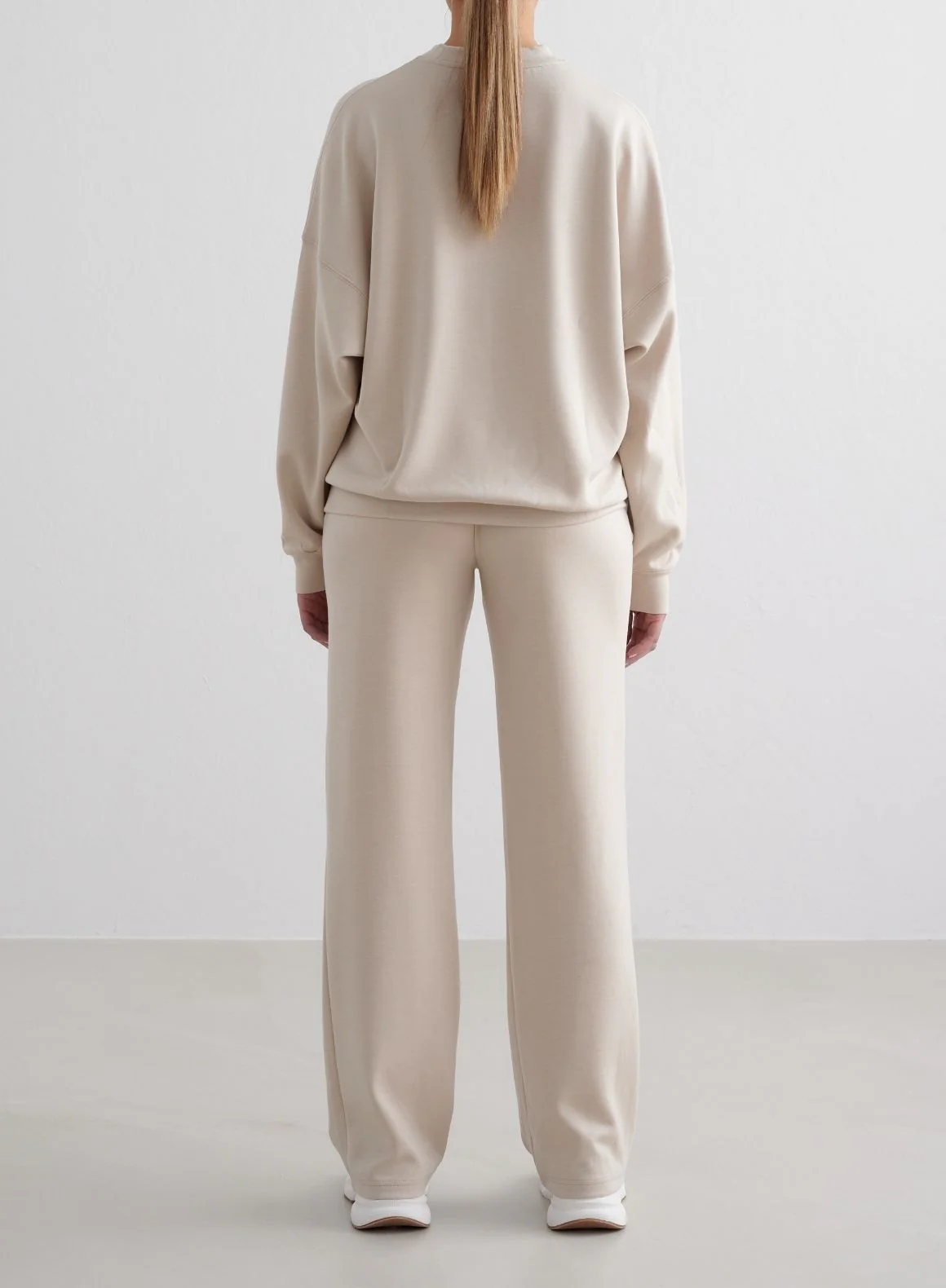 Café Au Lait Comfy Modal Wide Pants - Image 2