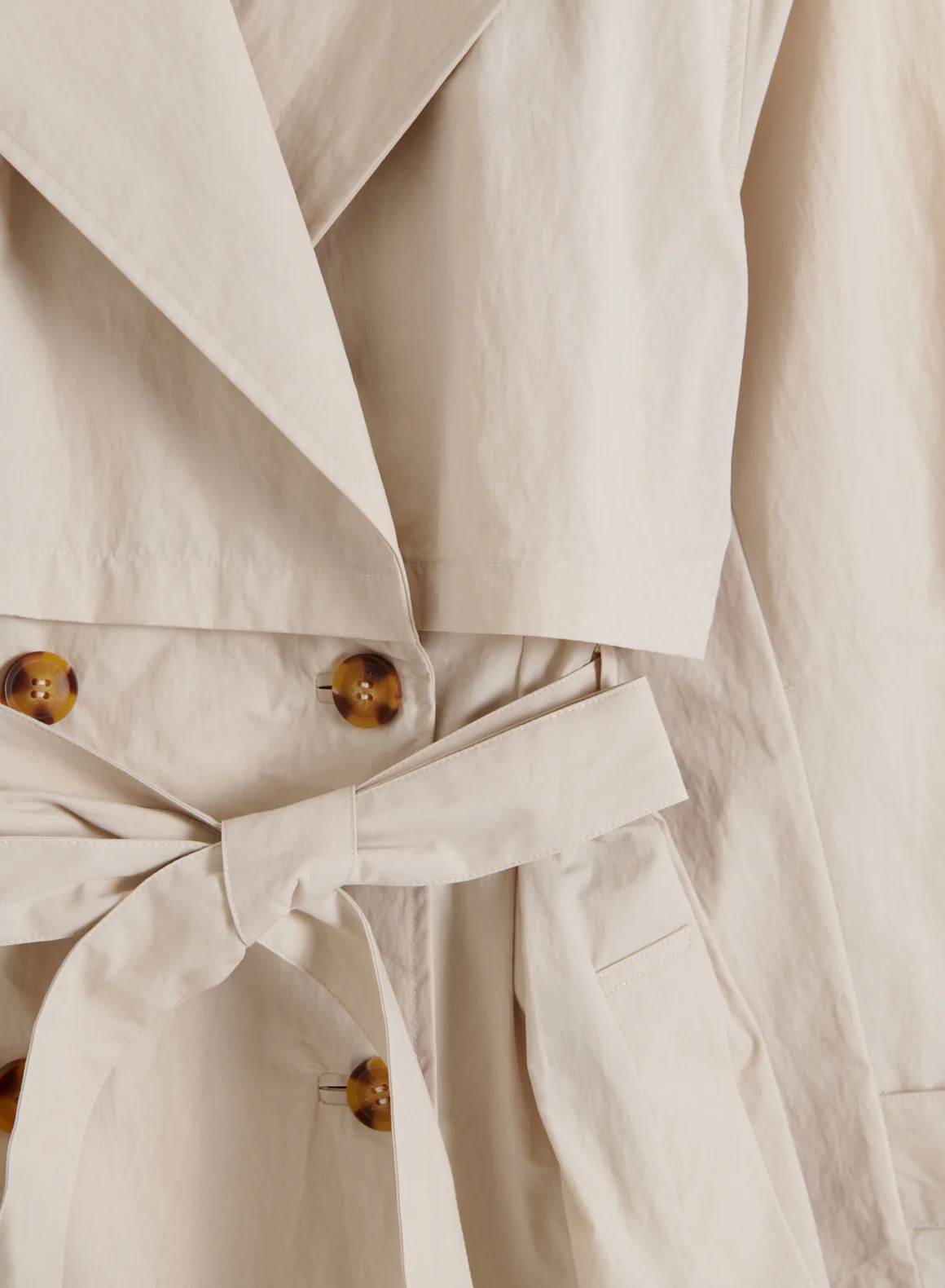 Café Au Lait Femme Trenchcoat - Image 8