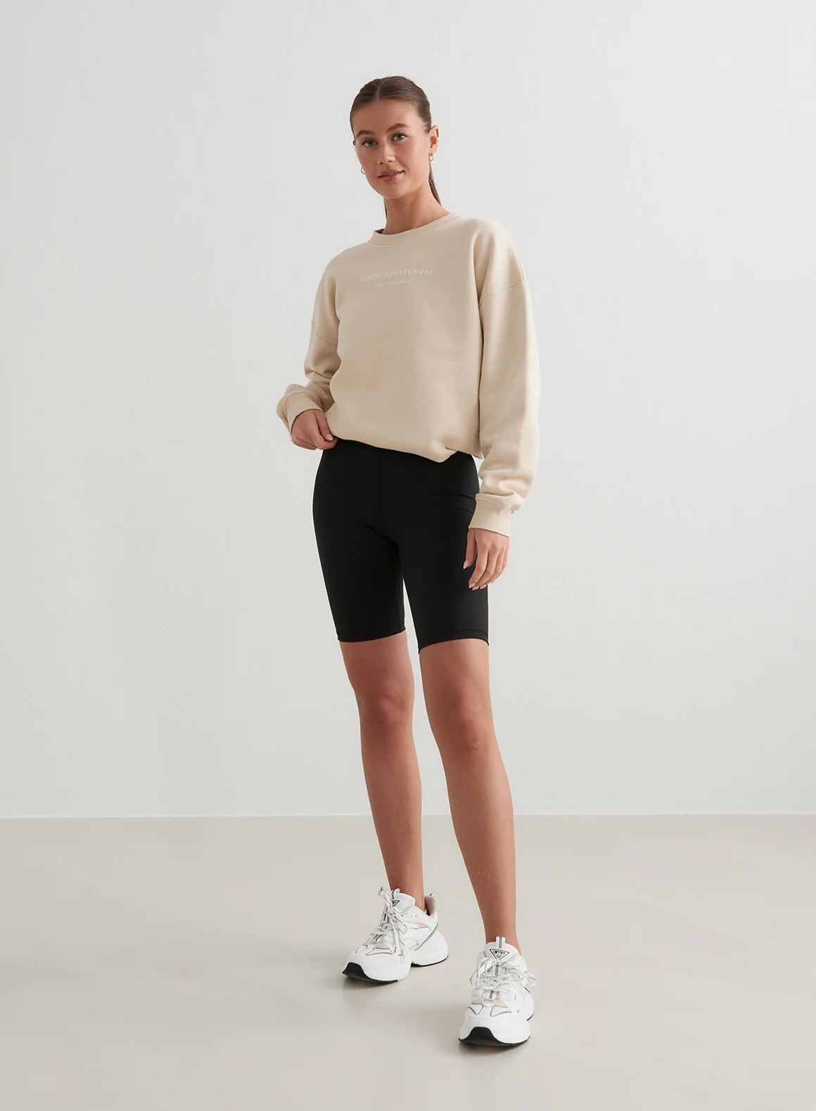 Café Au Lait Serif Sweatshirt - Image 6