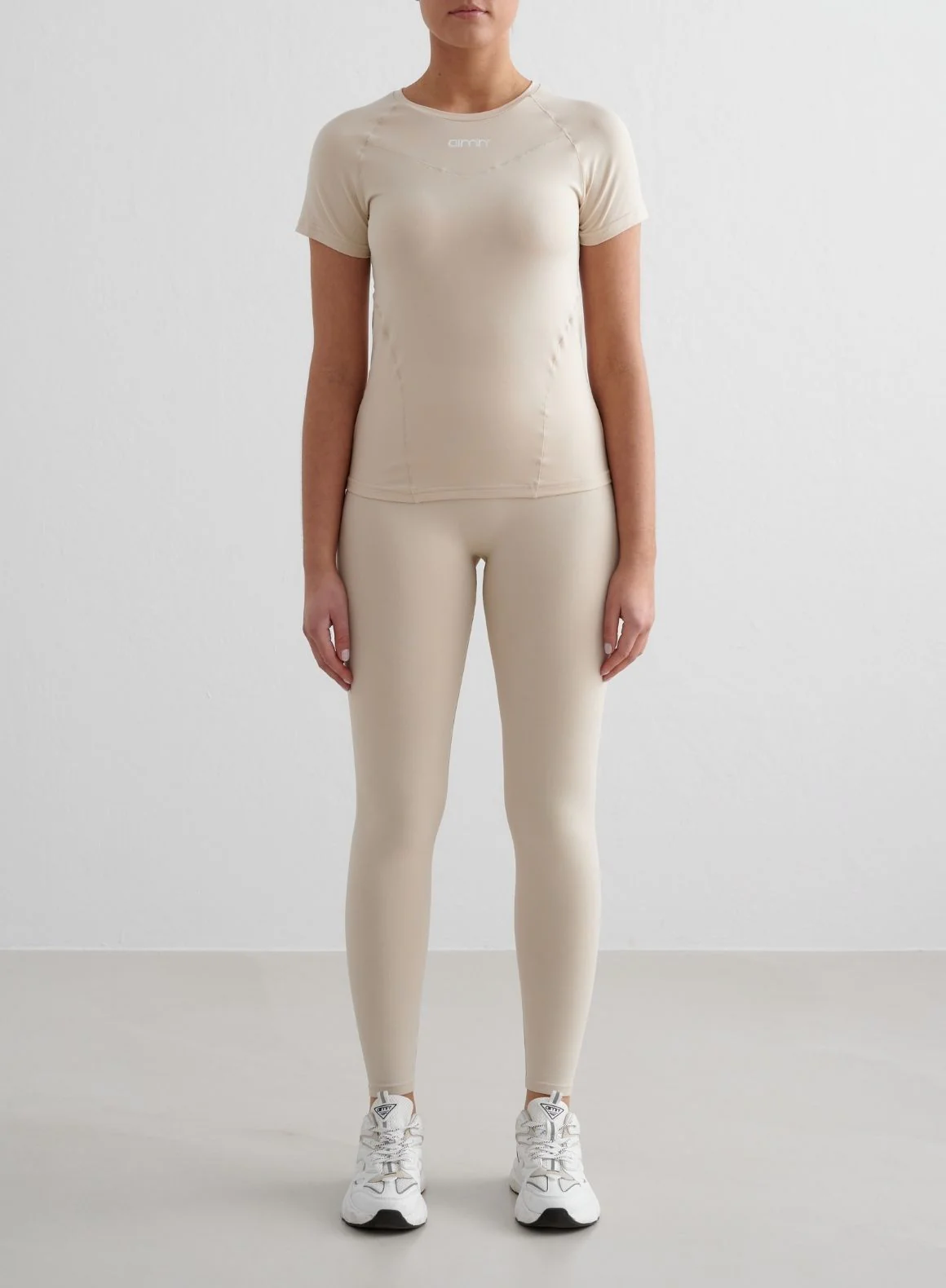 Café Au Lait Soft Basic Short Sleeve - Image 3