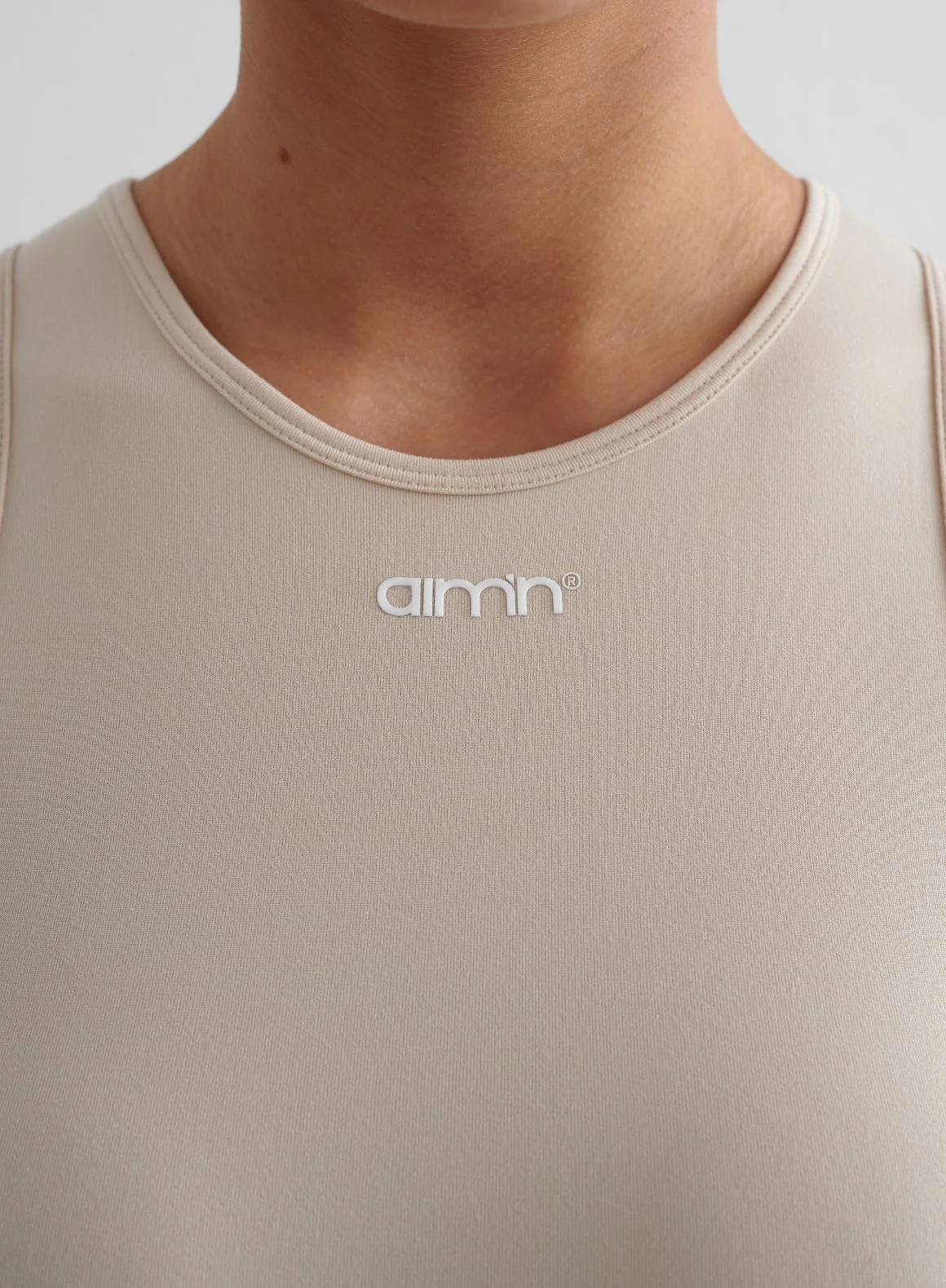 Café Au Lait Soft Basic Singlet - Image 6