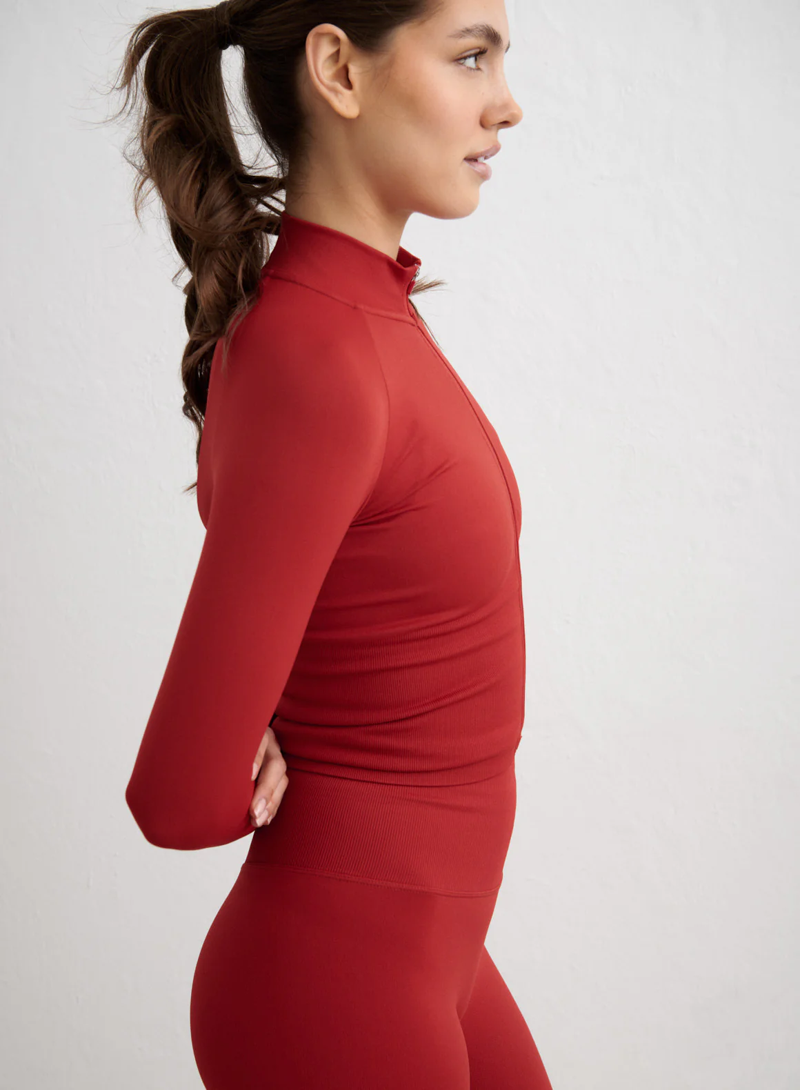 Cayenne Shape Seamless Zip Jacket - Image 3
