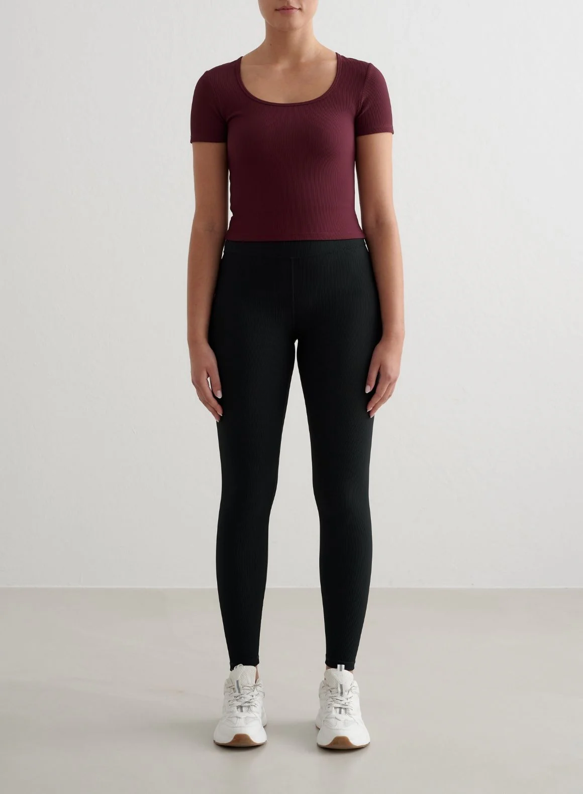 Cherry Ribbed Performance Short Sleeve - Image 3