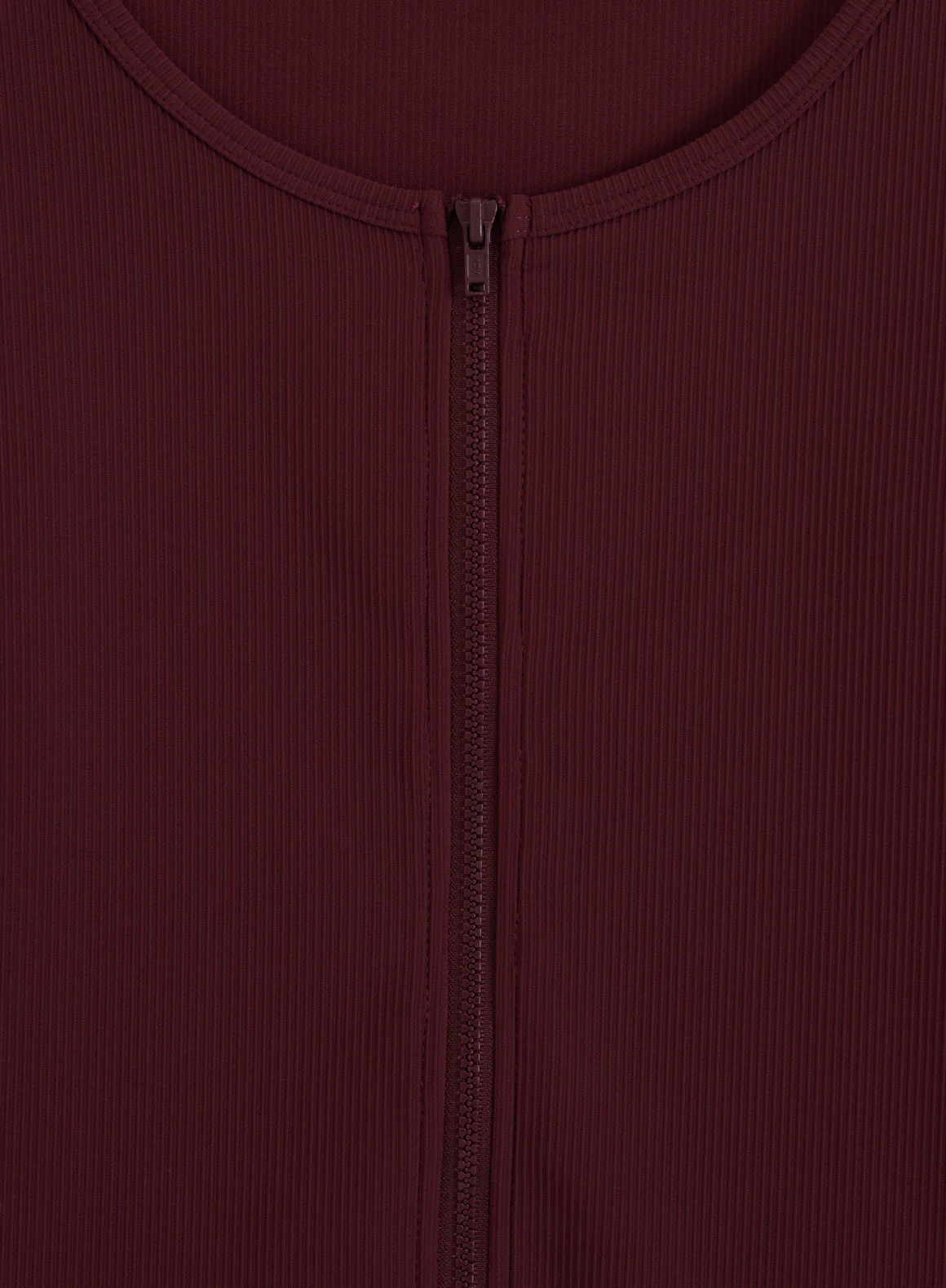 Cherry Ribbed Performance Zipped Cardigan - Image 9