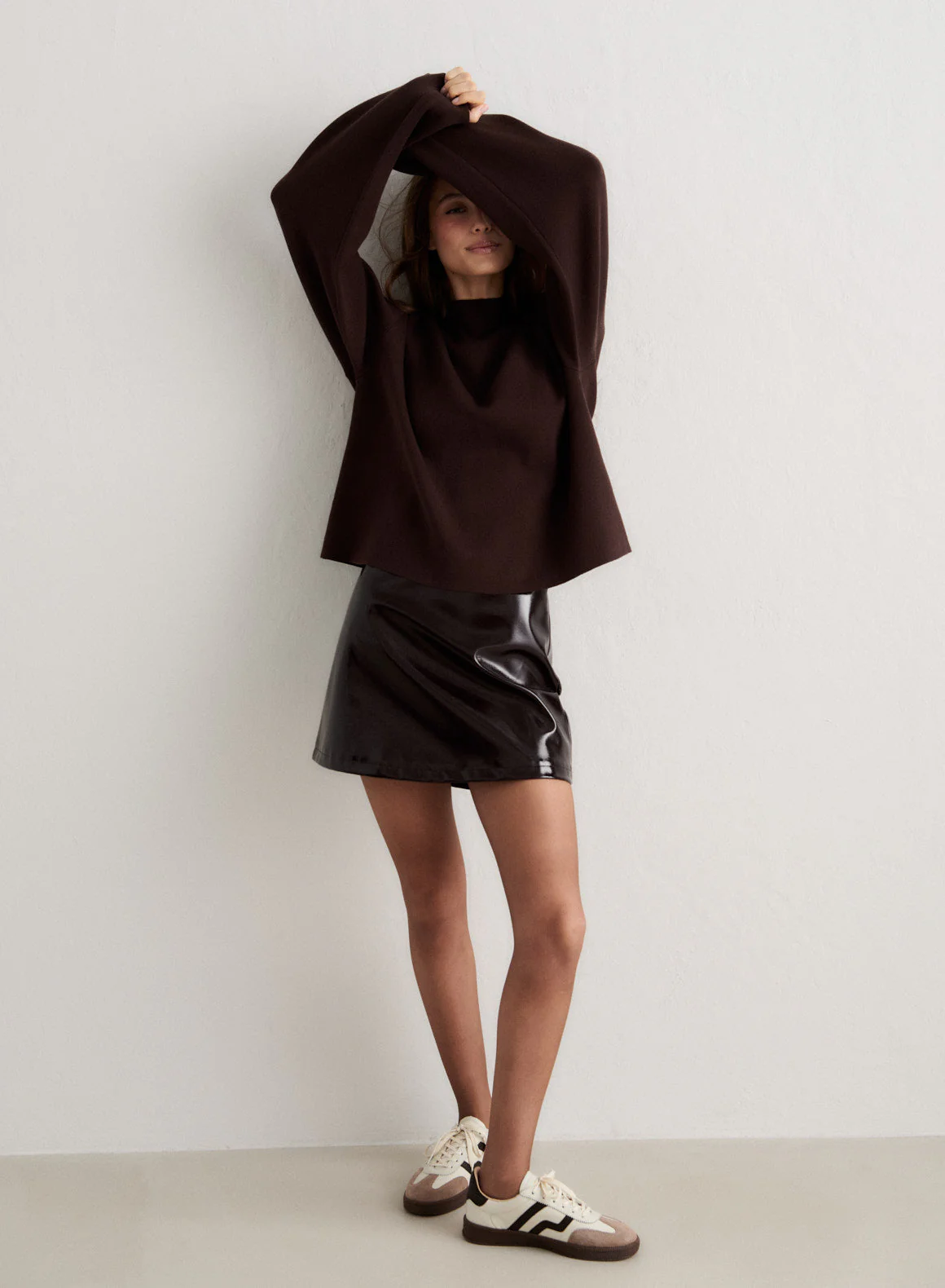 Chocolate Perfect Knit Long Sleeve - Image 3