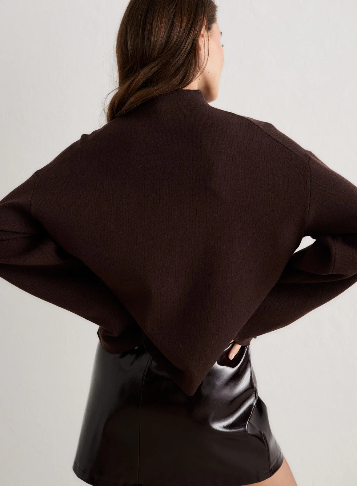 Chocolate Perfect Knit Long Sleeve - Image 4