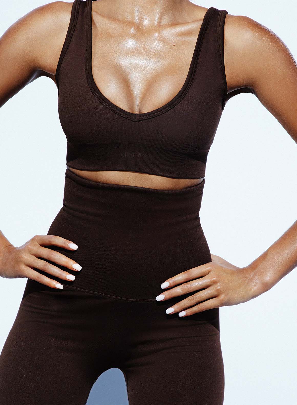 Chocolate Shape Seamless Deep Cut Bra - Image 7