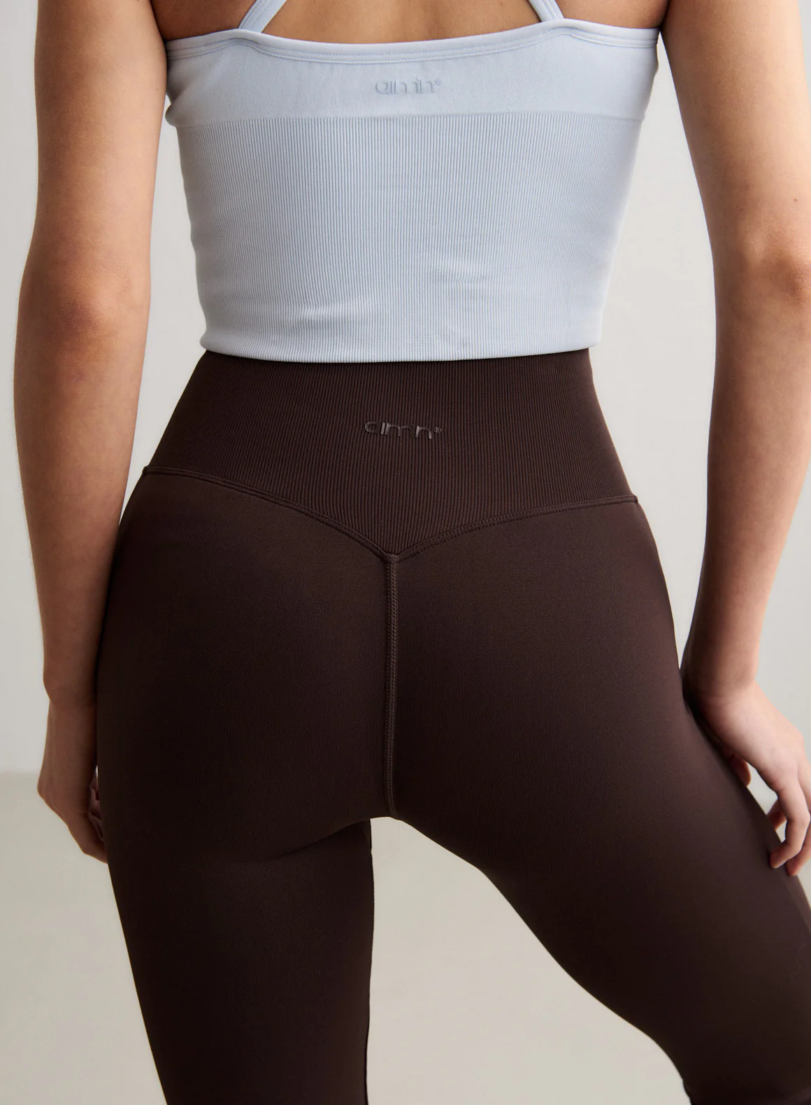 Chocolate Shape Seamless Flare Tights - Image 6