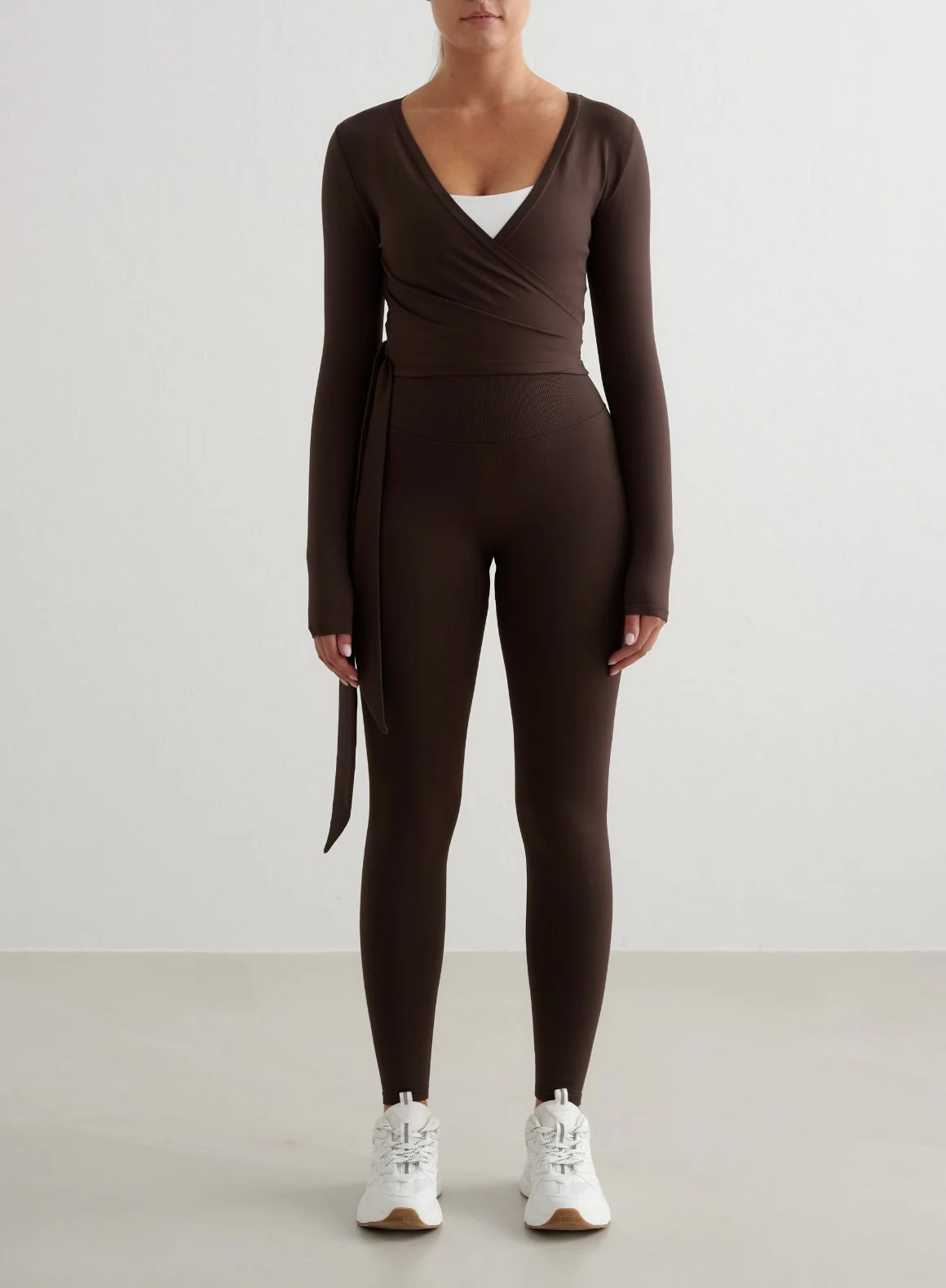 Chocolate Shape Seamless Wrap Long Sleeve - Image 4