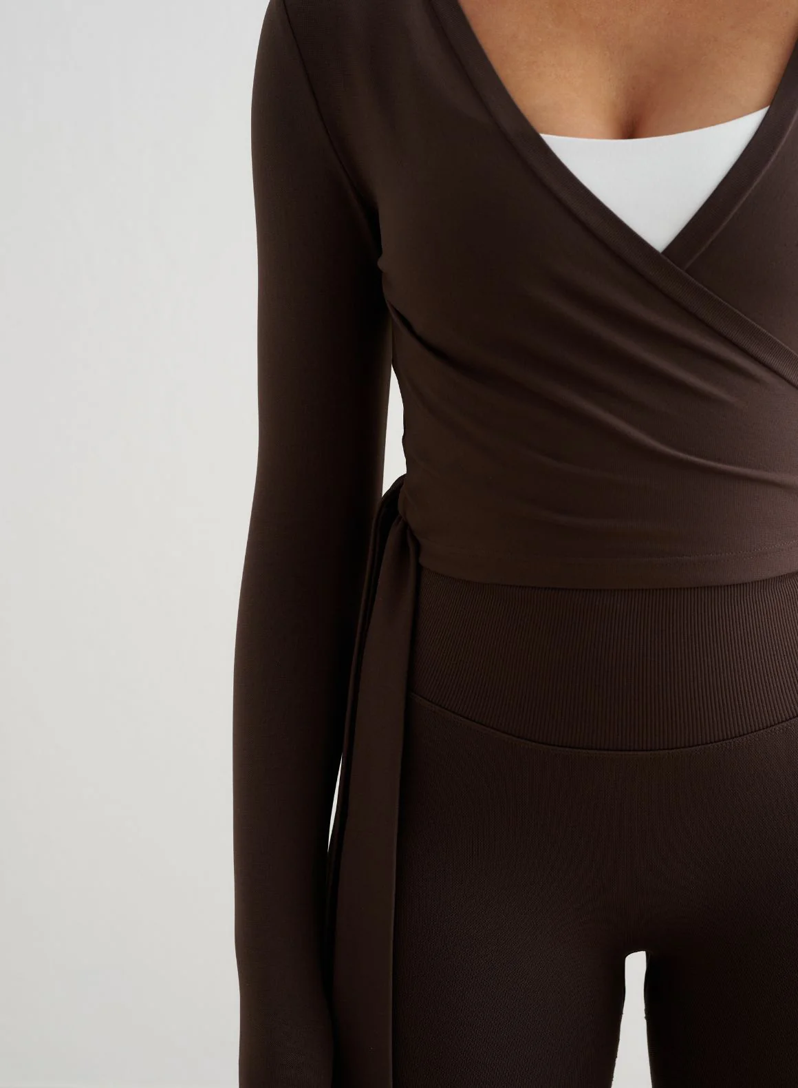 Chocolate Shape Seamless Wrap Long Sleeve - Image 6
