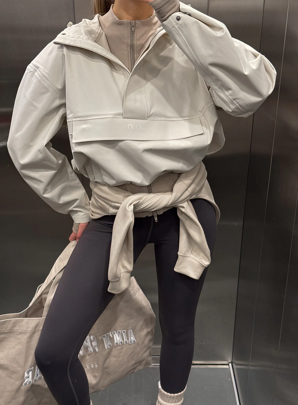 Clay Cropped Waterproof Anorak - Image 2