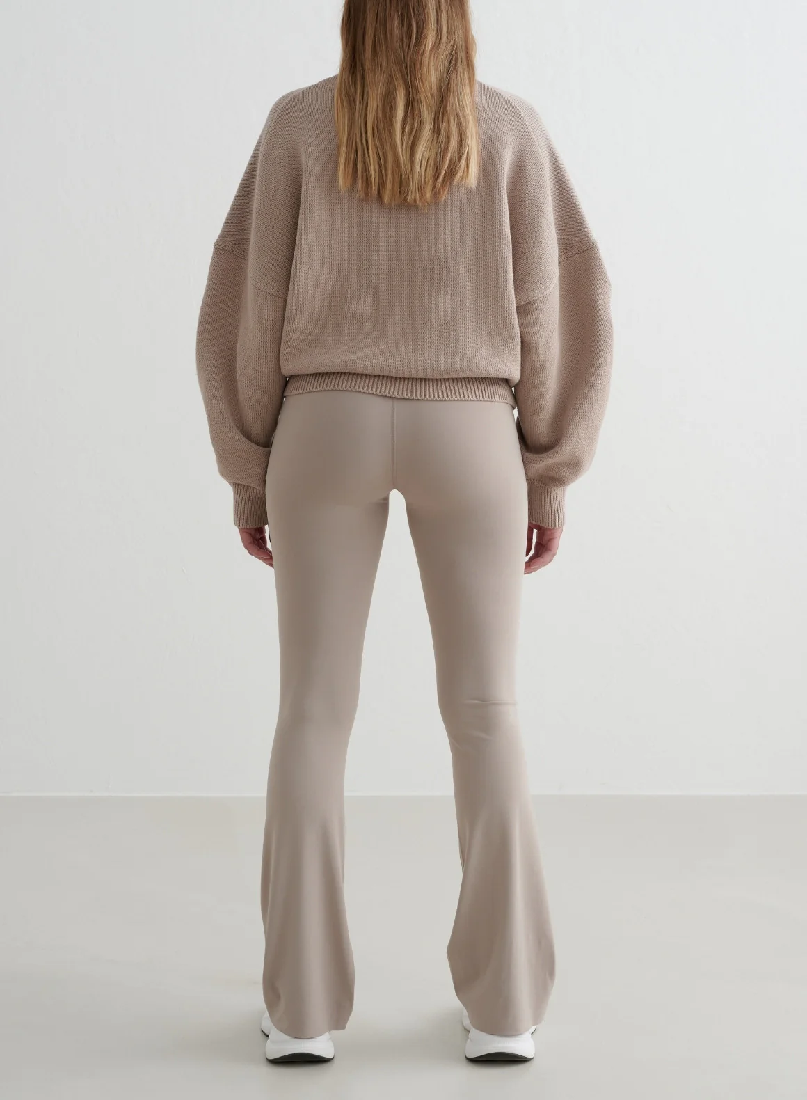 Dark Clay College Knitted Half Zip - Image 6