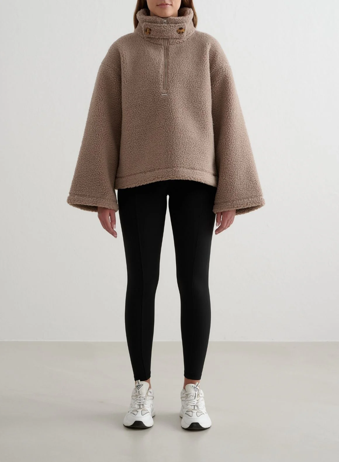 Dark Clay Pile Anorak - Image 4