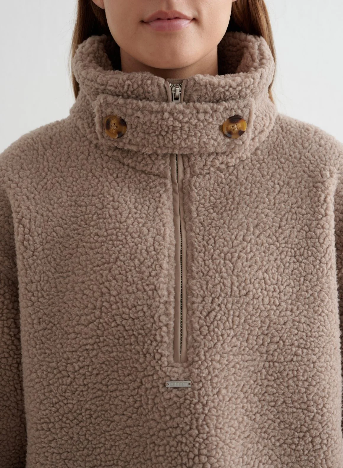 Dark Clay Pile Anorak - Image 7