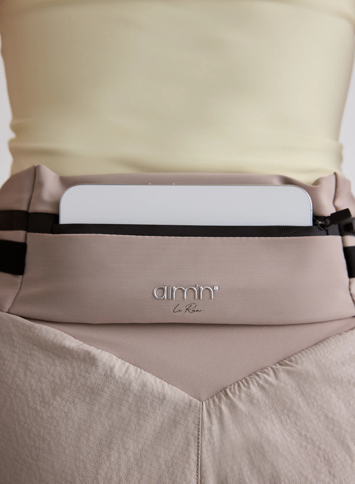 Dark Clay Running Belt Bag - Image 4