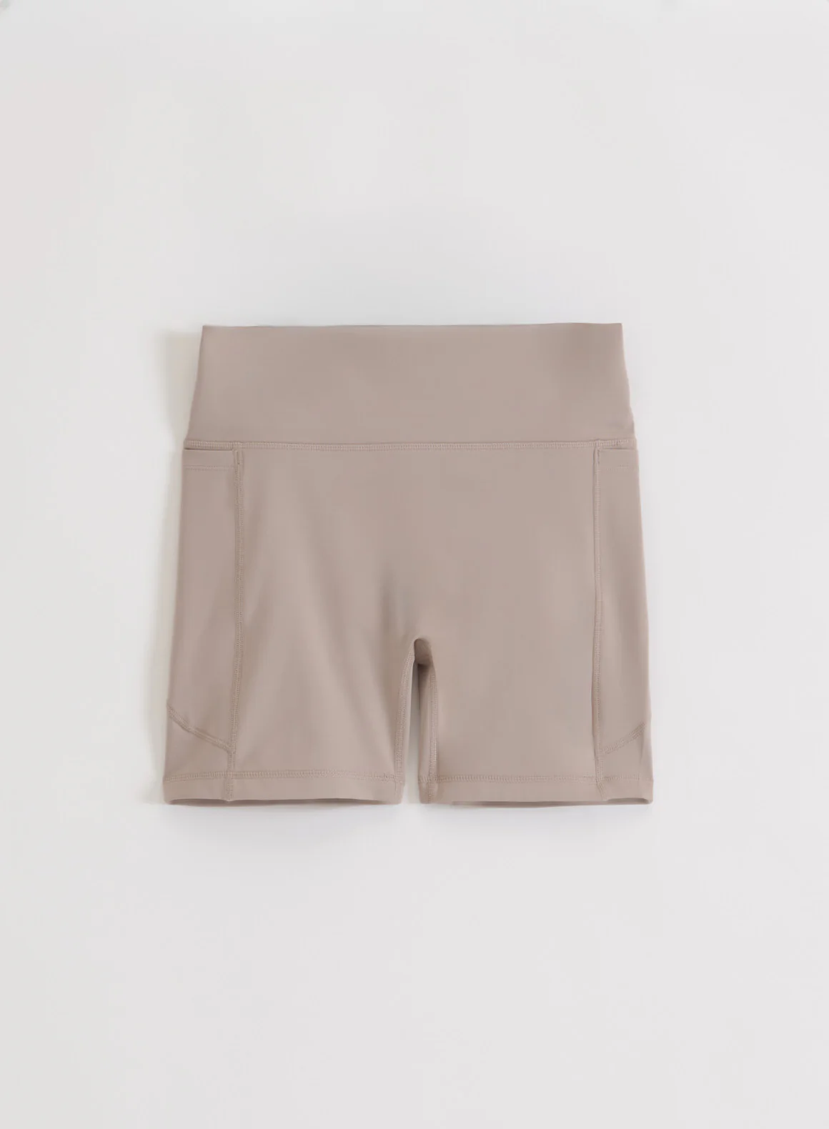 Dark Clay Running Midi Biker Shorts - Image 8