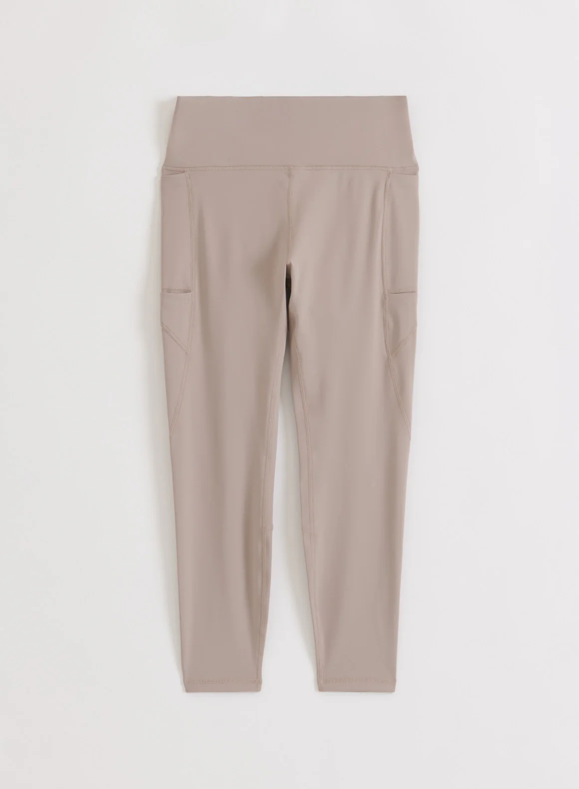 Dark Clay Running Tights 7/8 - Image 8