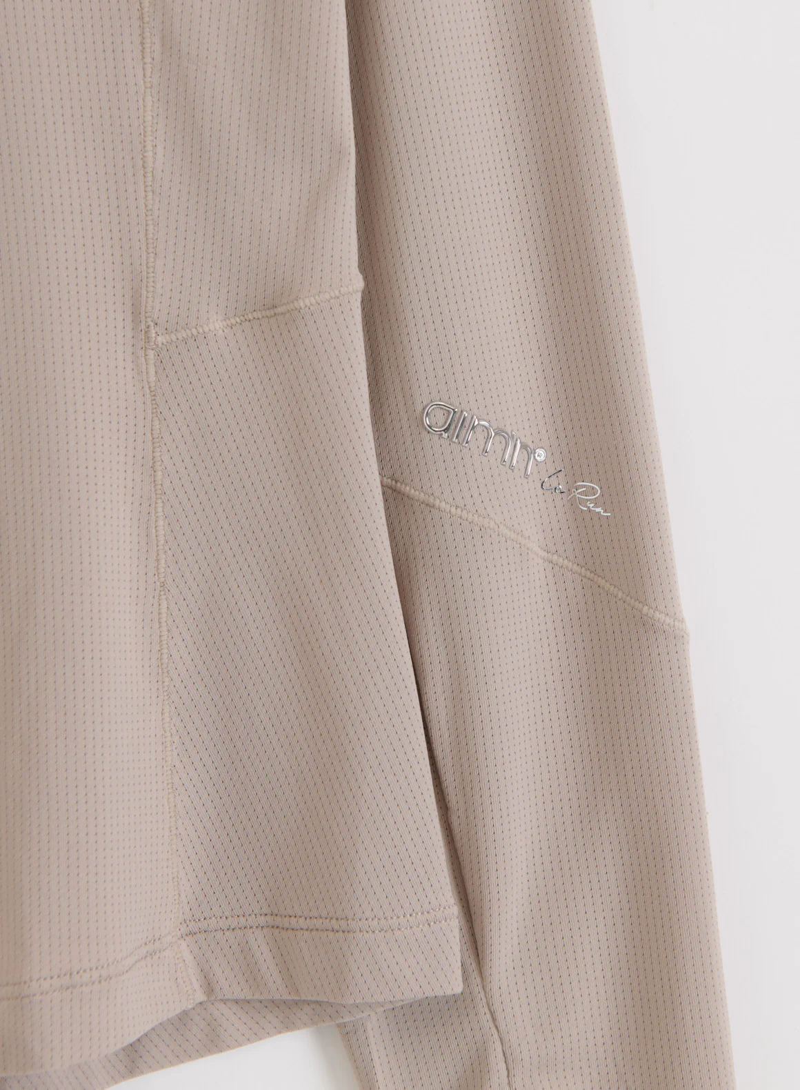 Dark Clay Running Zip Long Sleeve - Image 6