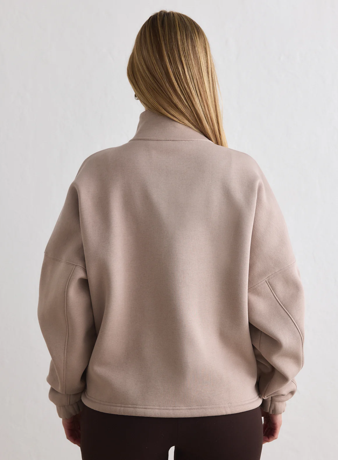Dark Clay Script Zip Jacket - Image 3