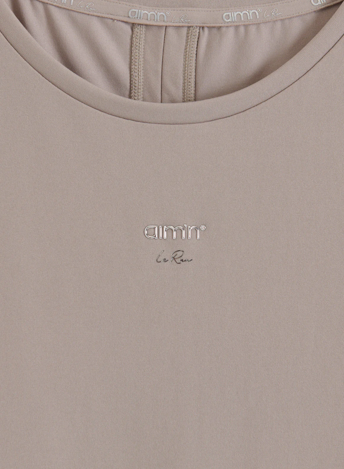 Dark Clay Seamless Running Top - Image 5
