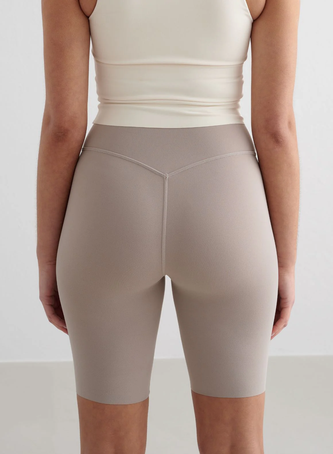 Dark Clay Sense Biker Shorts - Image 4