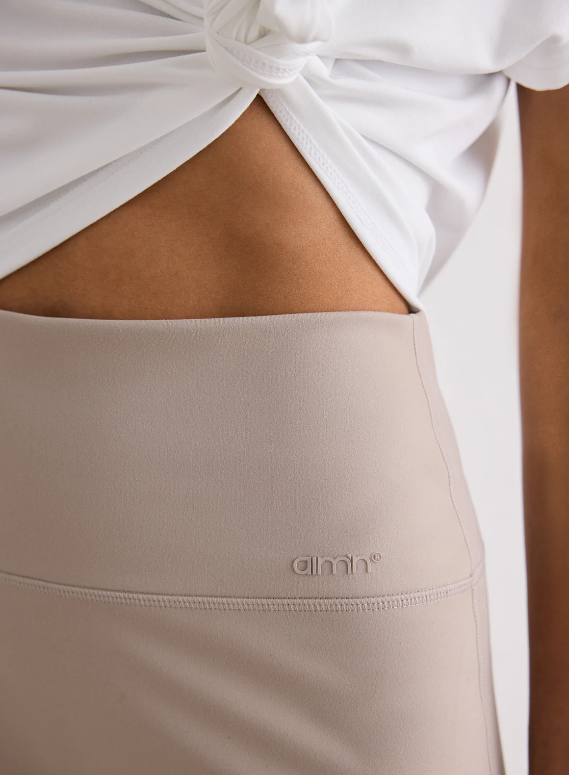 Dark Clay Sense Straight Leg Petite Tights - Image 4