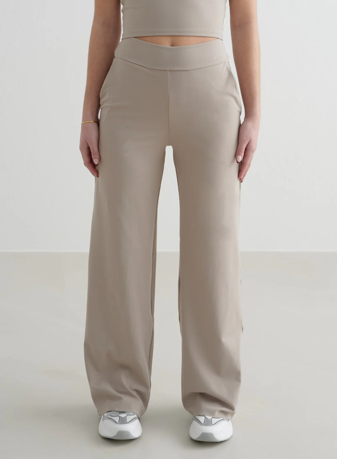 Dark Clay Sense Wide Pants