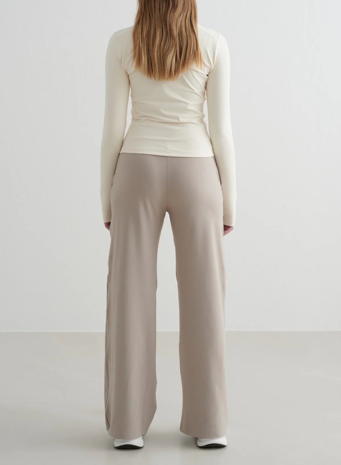 Dark Clay Sense Wide Pants - Image 2