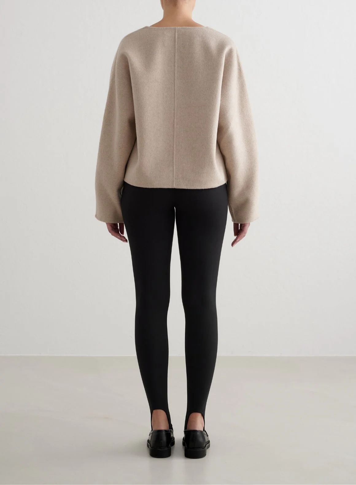 Dark Clay Wool Sweatshirt - Image 5
