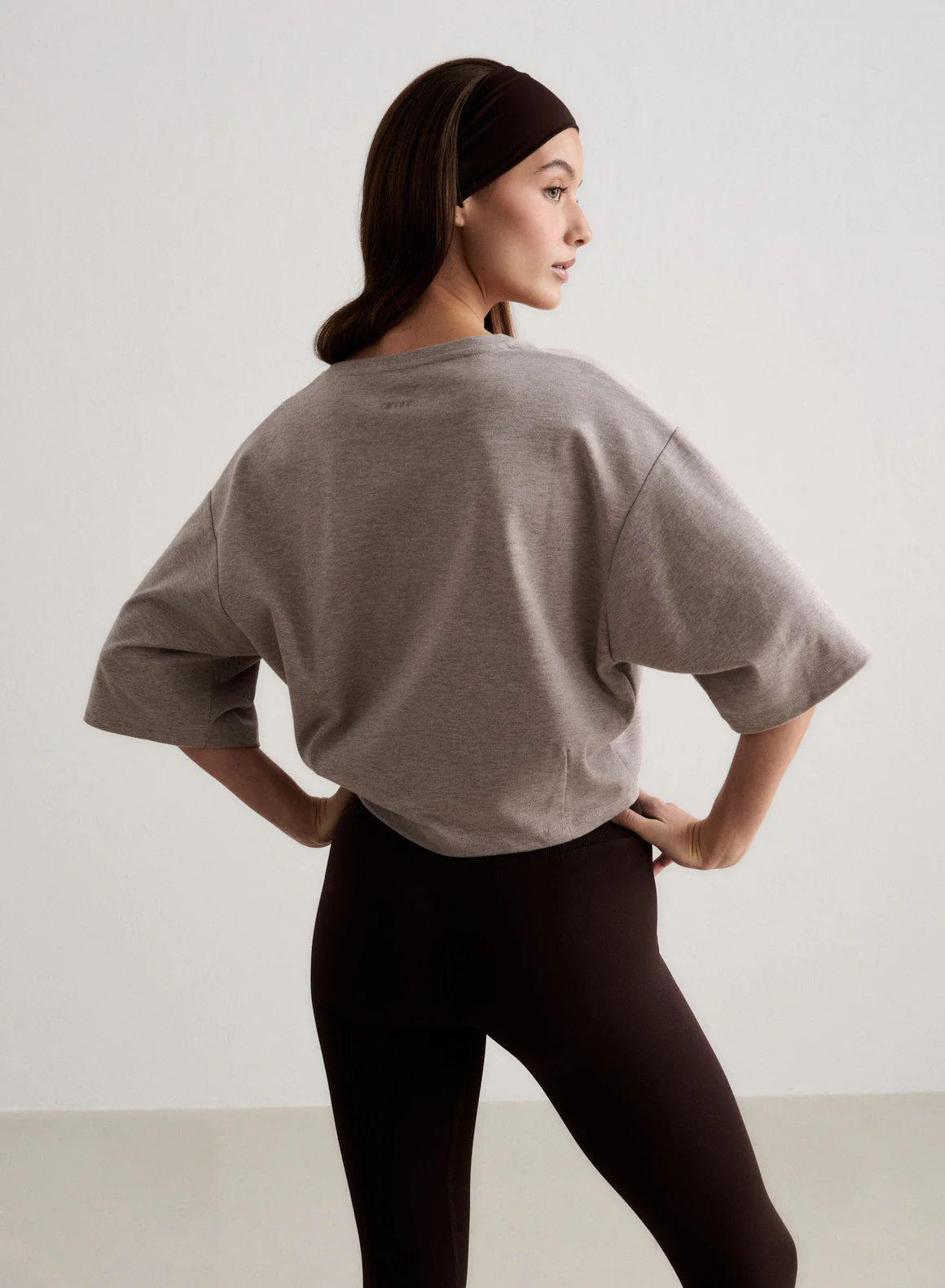 Espresso Melange Elevated T-shirt - Image 2