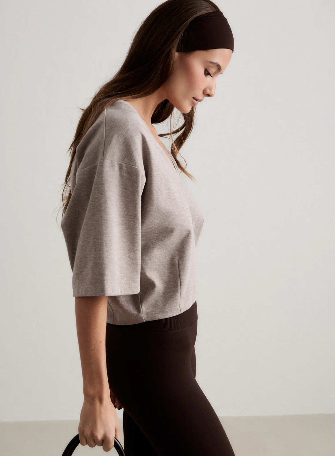 Espresso Melange Elevated T-shirt - Image 7