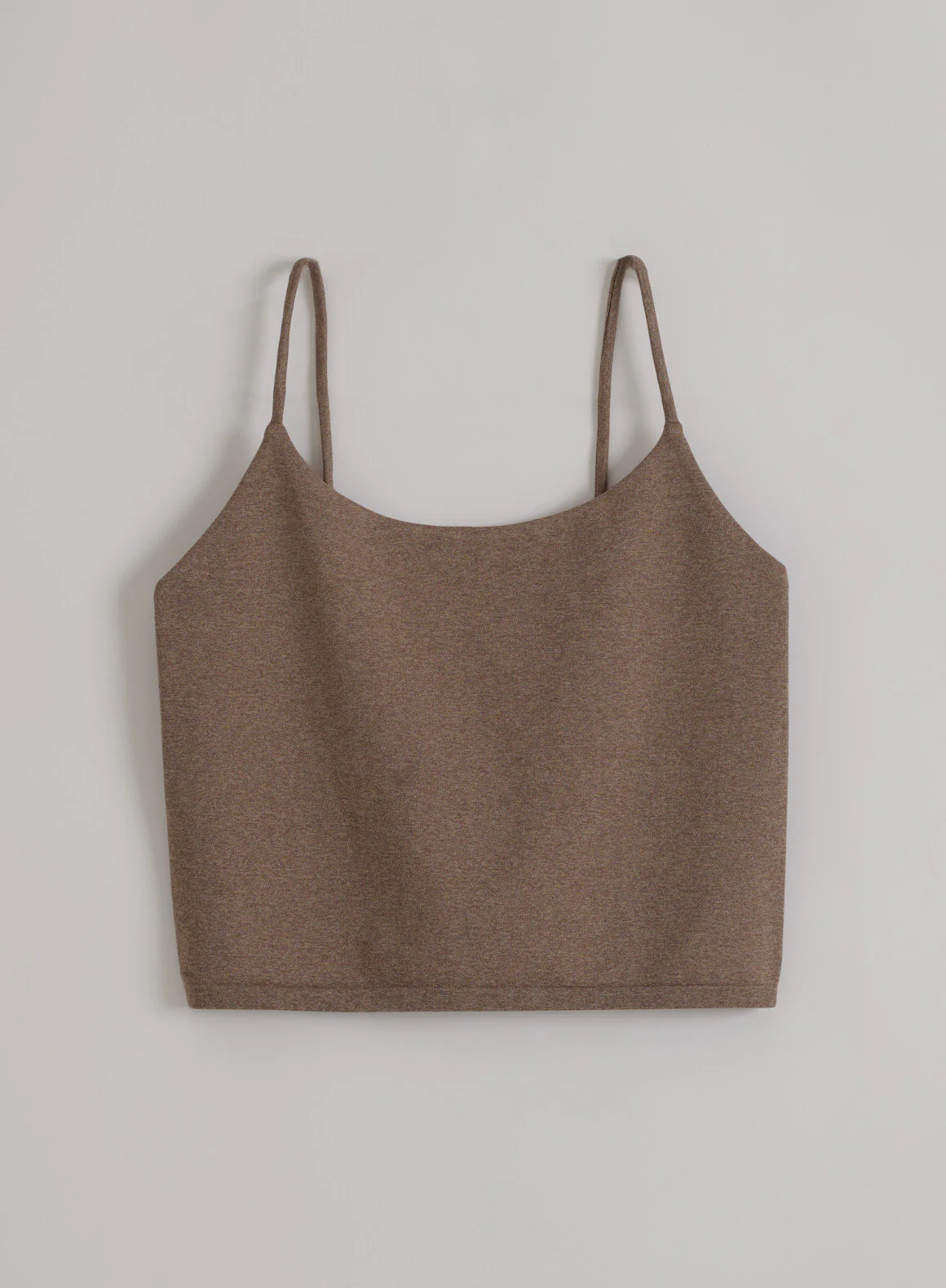 Espresso Melange Shape Seamless Strap Singlet - Image 6