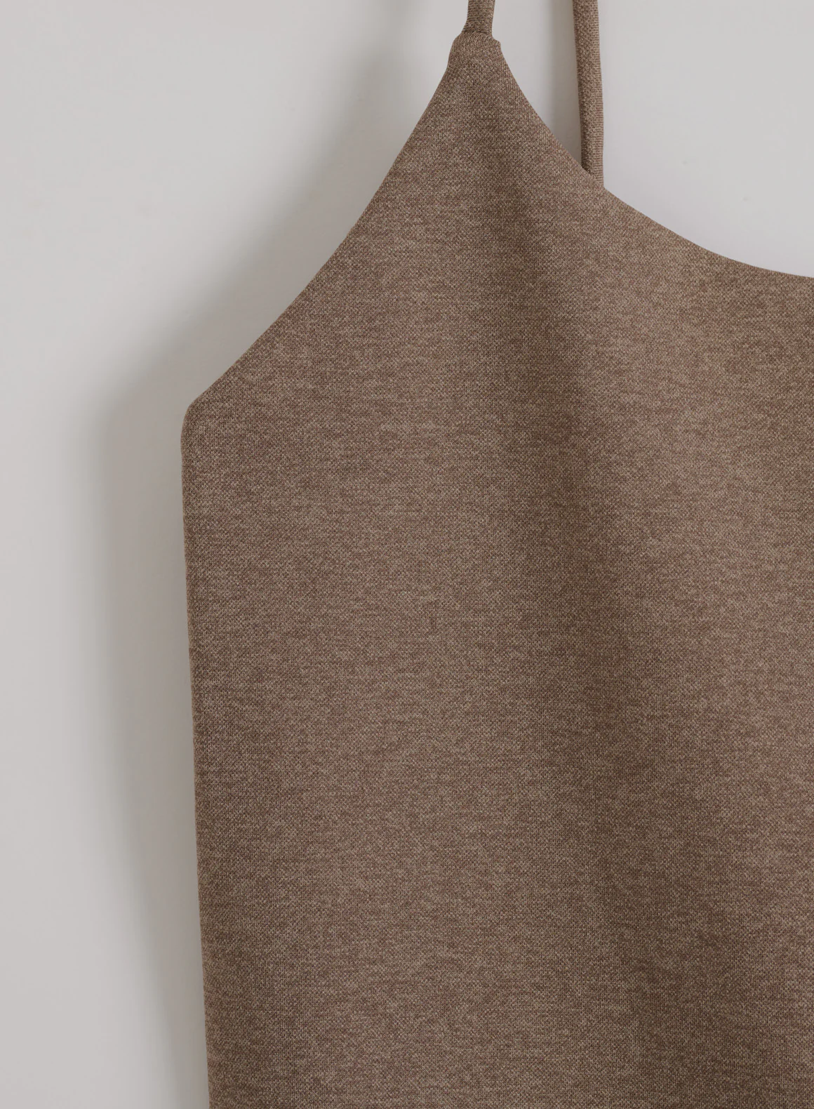 Espresso Melange Shape Seamless Strap Singlet - Image 7
