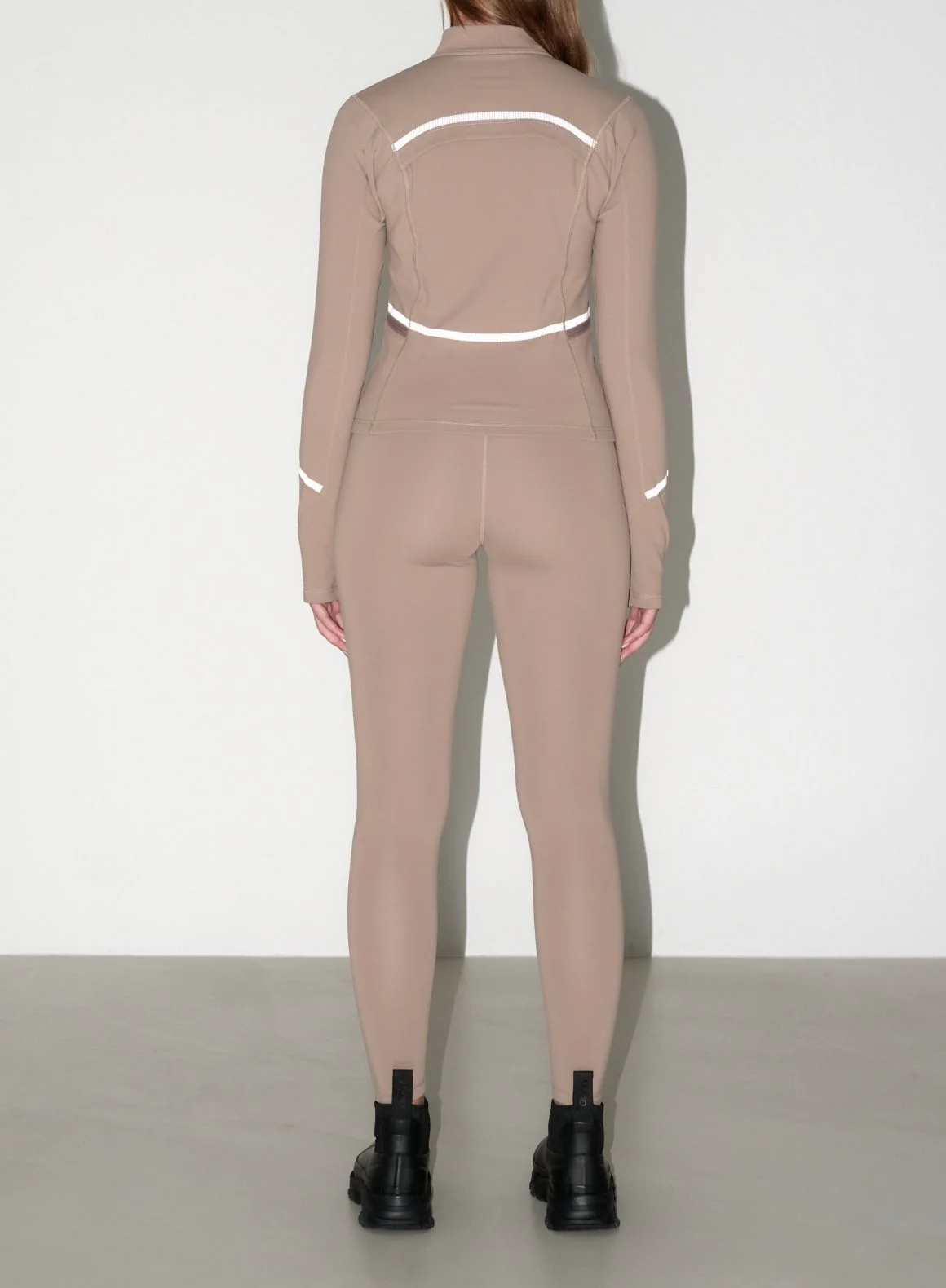 Espresso Reflective Warming Zip Jacket - Image 4