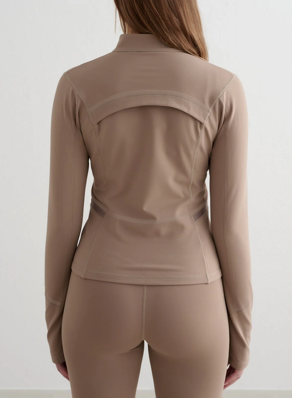 Espresso Reflective Warming Zip Jacket - Image 8
