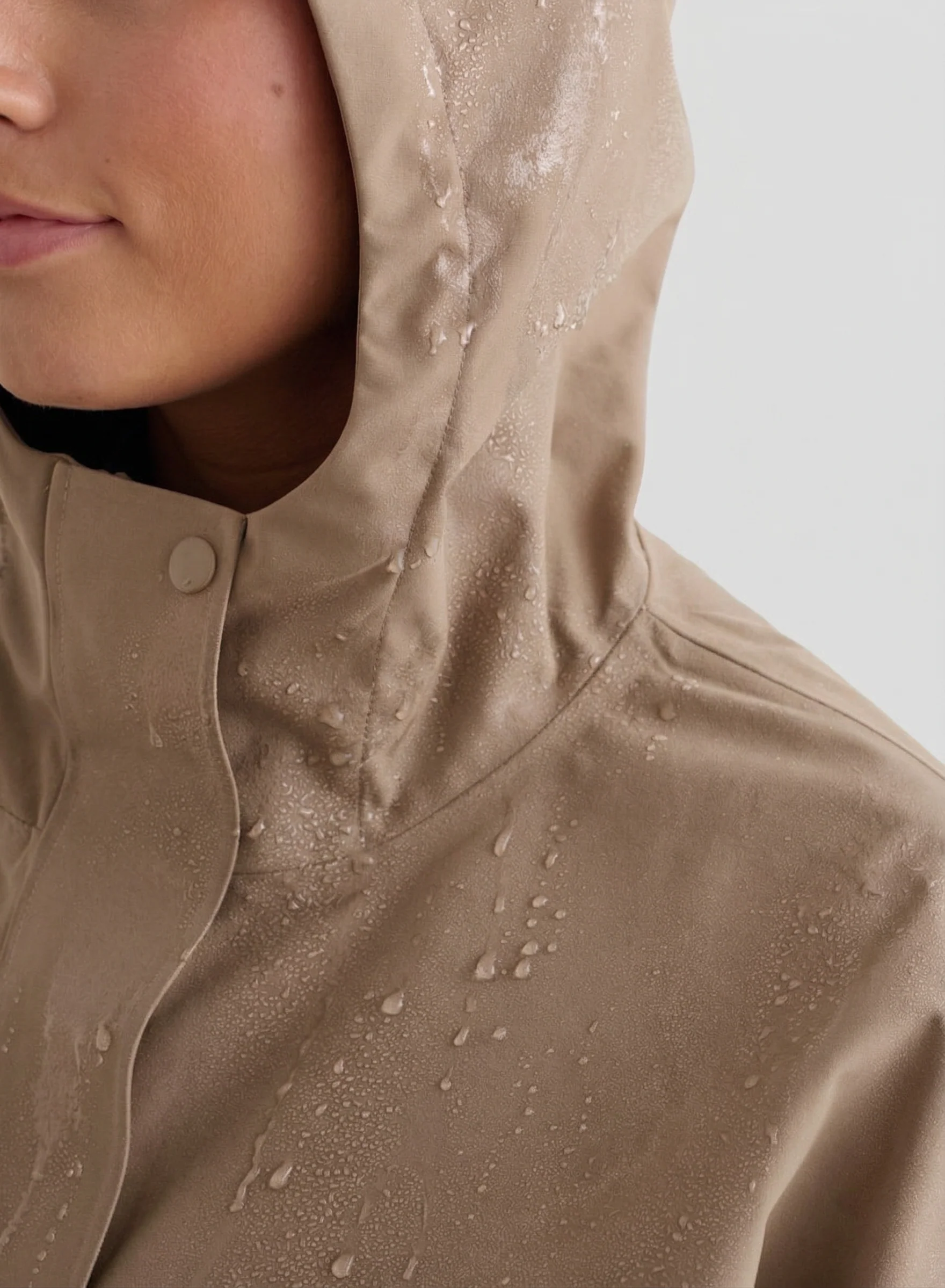 Espresso Waterproof Oversized Anorak - Image 4