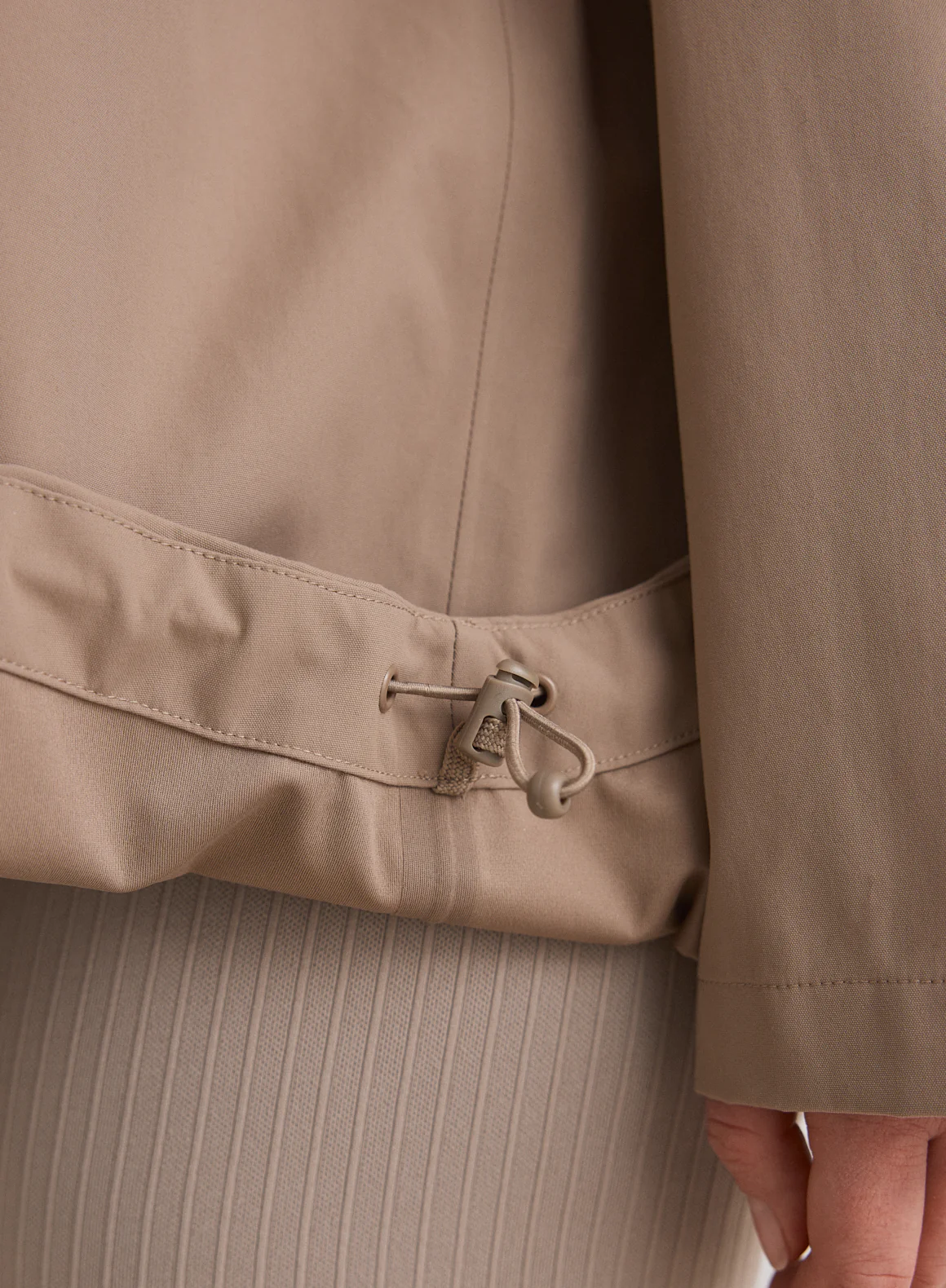 Espresso Waterproof Oversized Anorak - Image 7