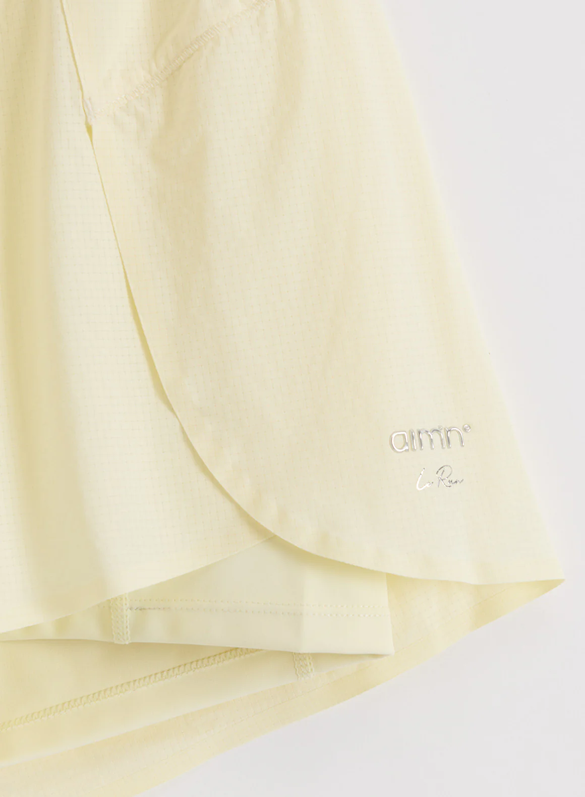 Lemon White Running Shorts - Image 7