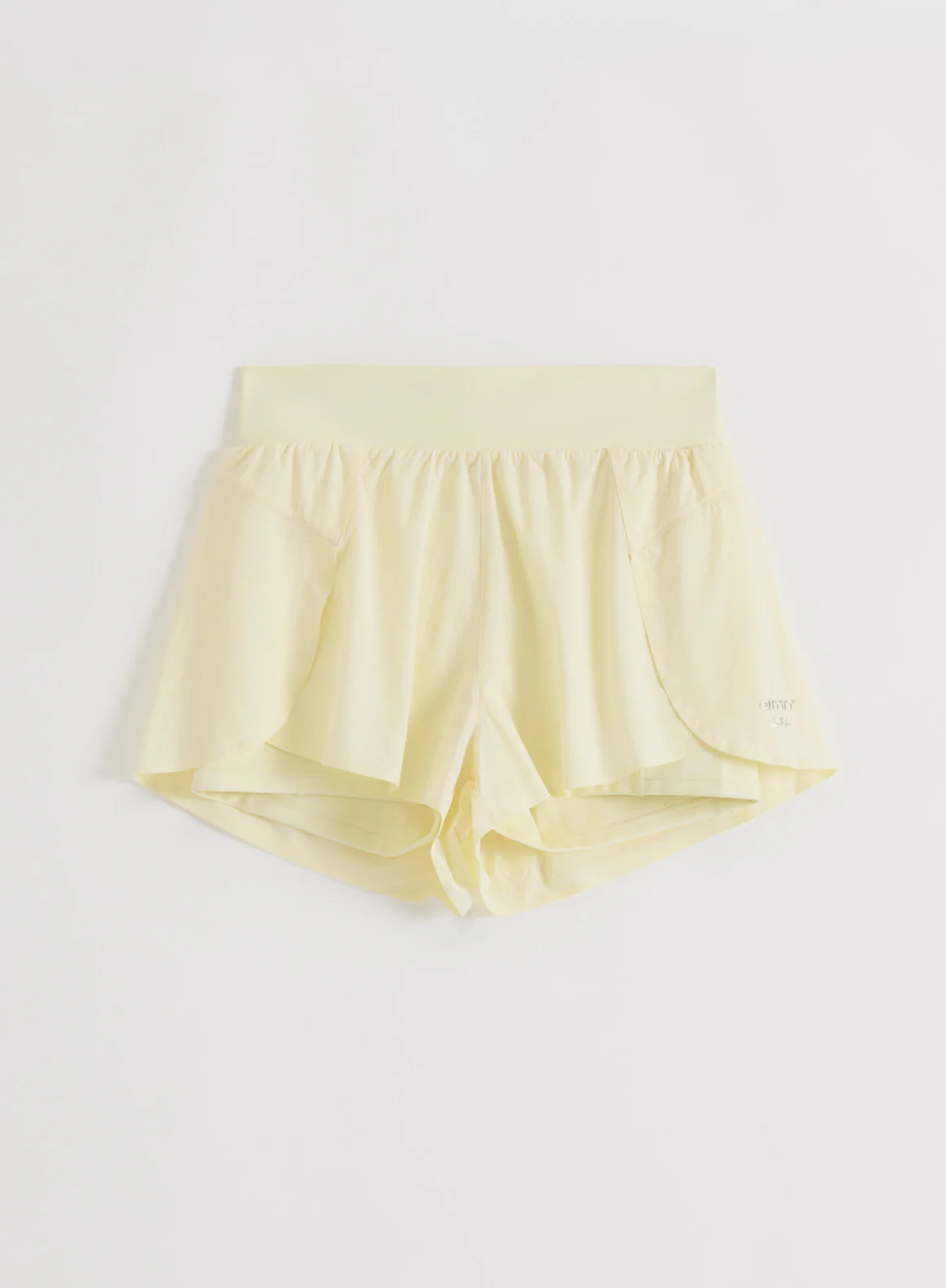 Lemon White Running Shorts - Image 8