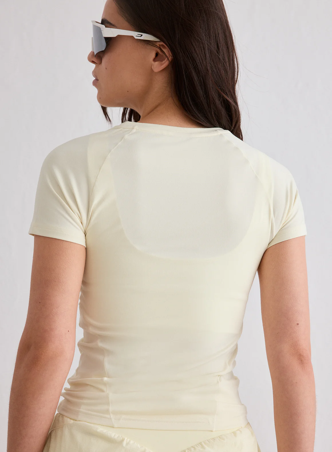 Lemon White Soft Basic Short Sleeve - Image 2