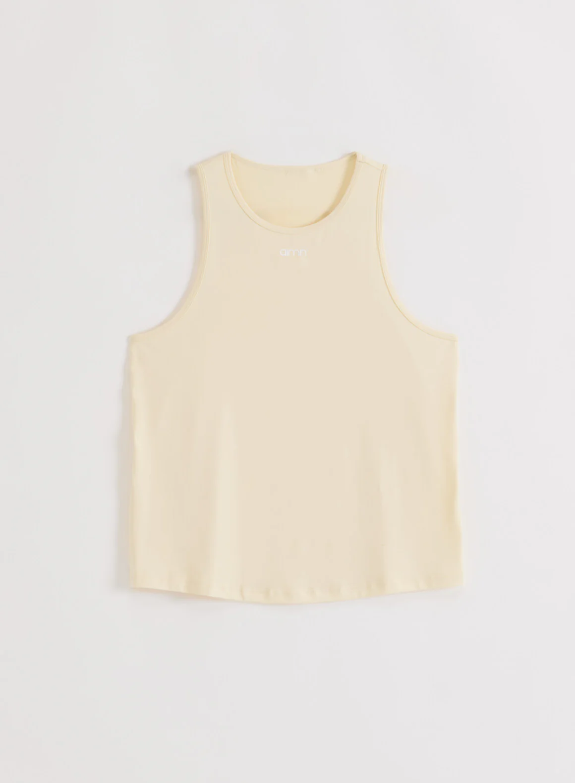 Lemon White Soft Basic Singlet - Image 5