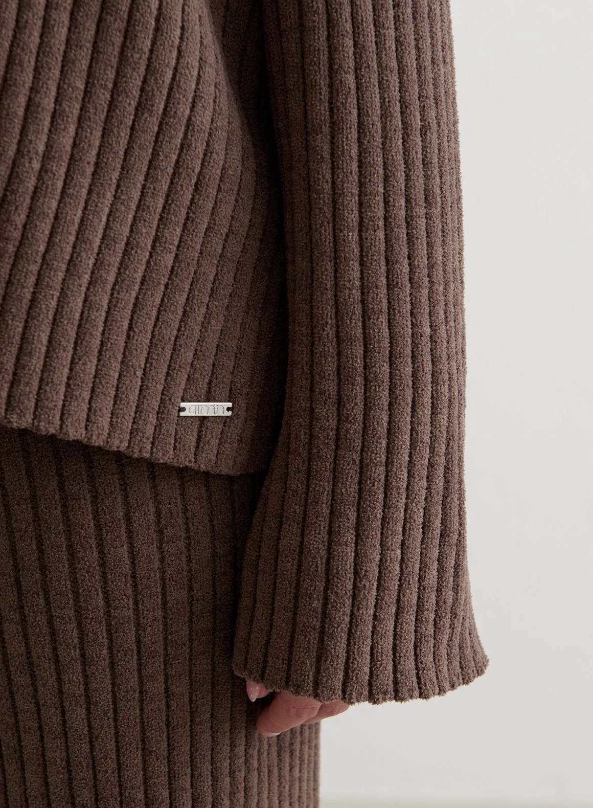 Macchiato Rib Knit Sweater & Pants Set - Image 6