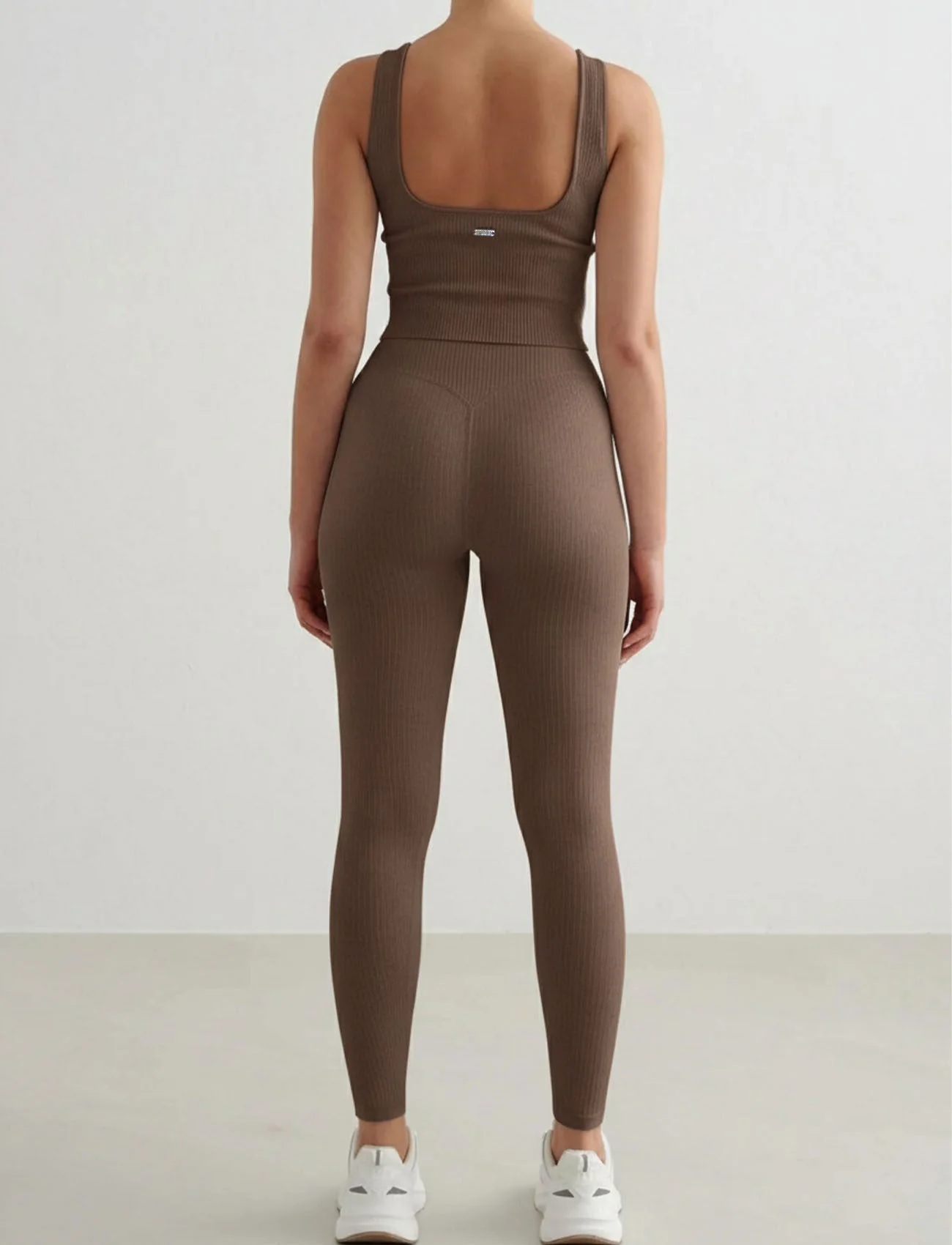 Macchiato Ribbed Seamless Shaping Bralette - Image 4