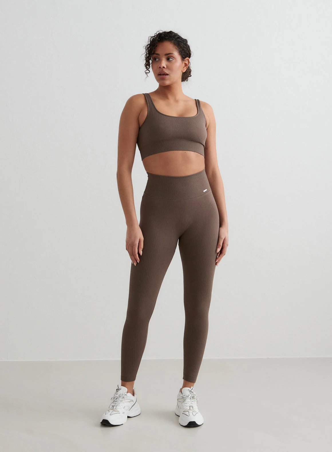 Macchiato Ribbed Seamless Tights - Image 5