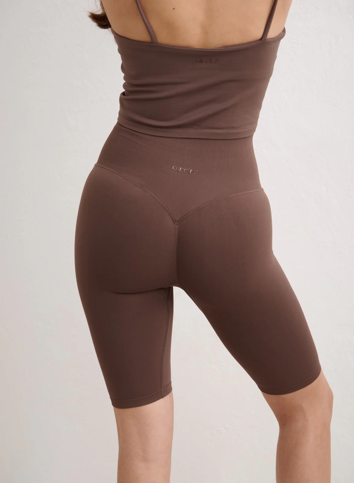 Macchiato Shape Seamless Biker Shorts - Image 5