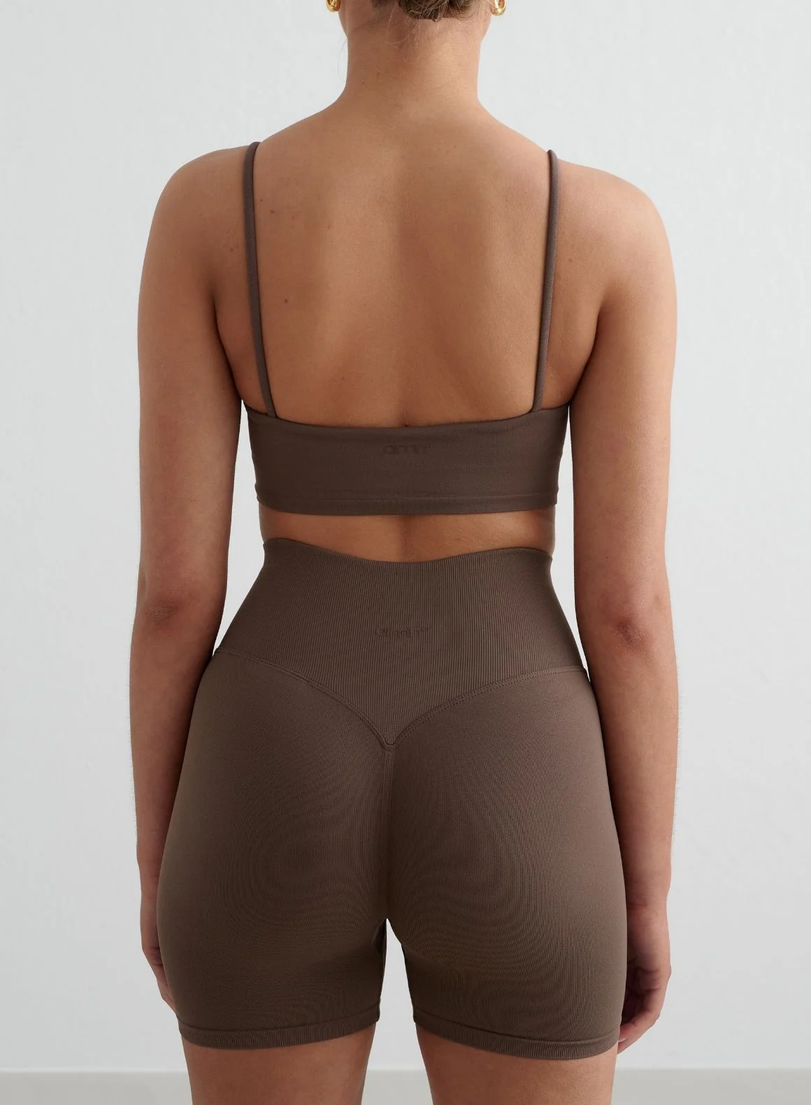 Macchiato Shape Seamless Hotpants & Strap Bra Set - Image 4
