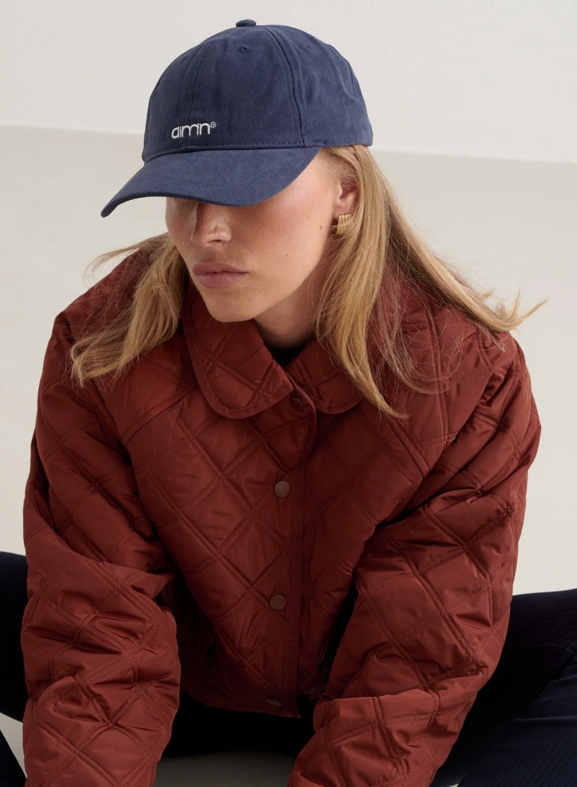 Navy Small Logo Cap - Image 3
